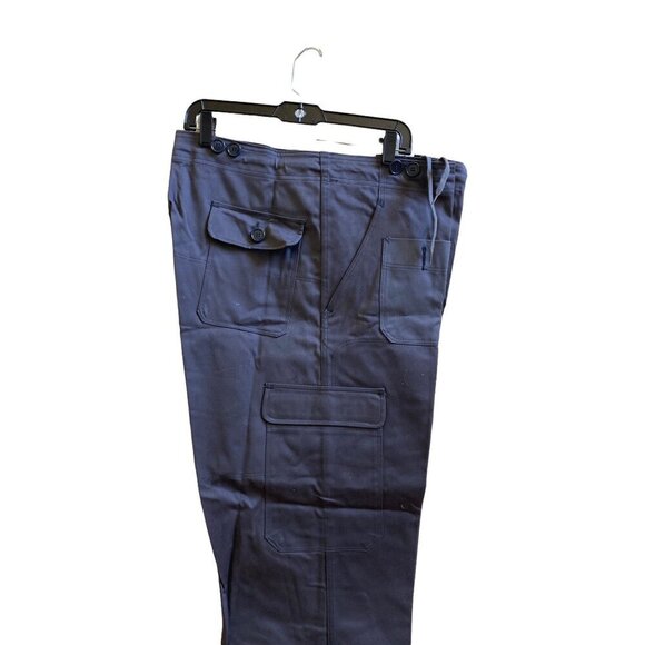 U.S. Military Gray Utility Cargo Pants With Drawstring Ankles - Picture 2 of 5